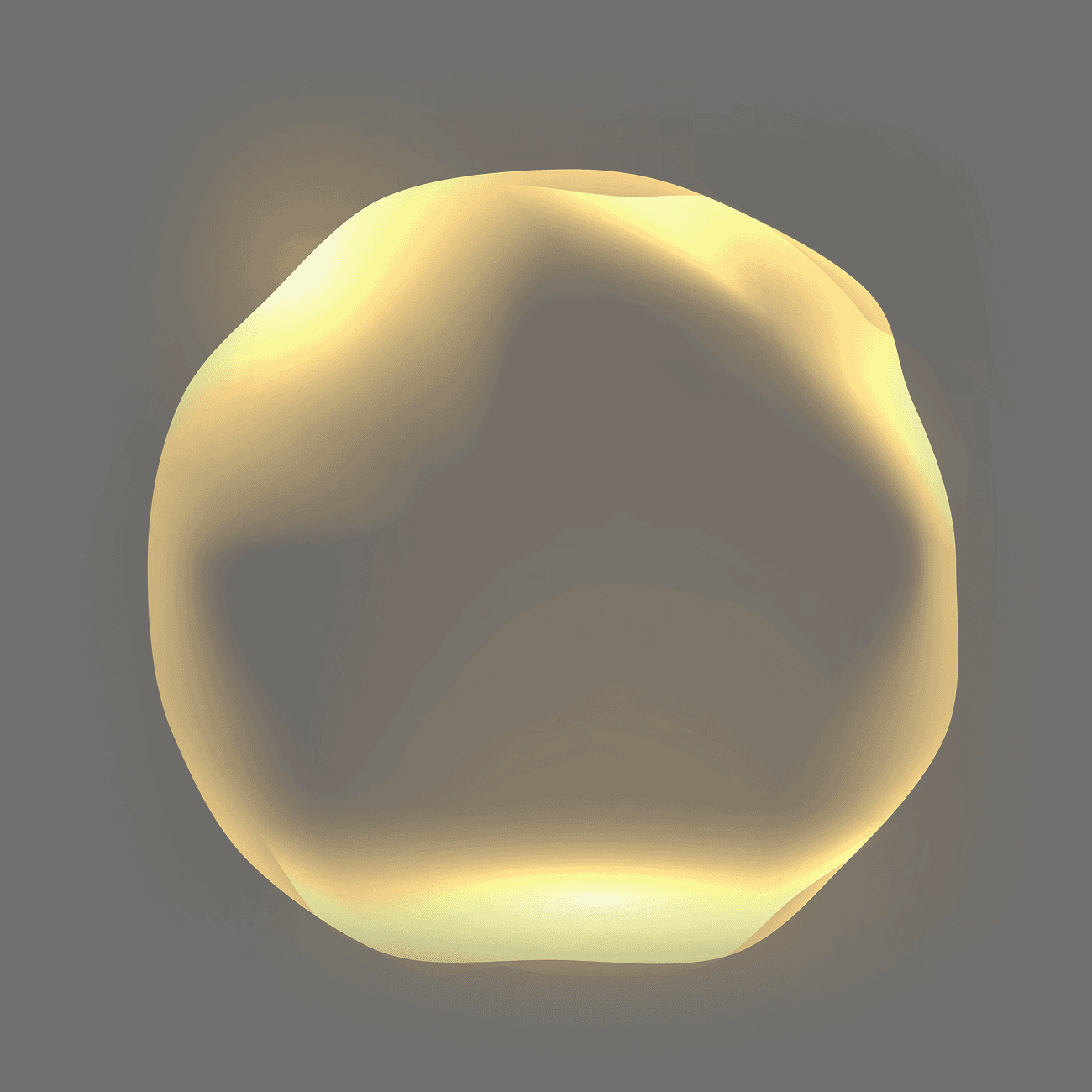 AI technology visualization circle