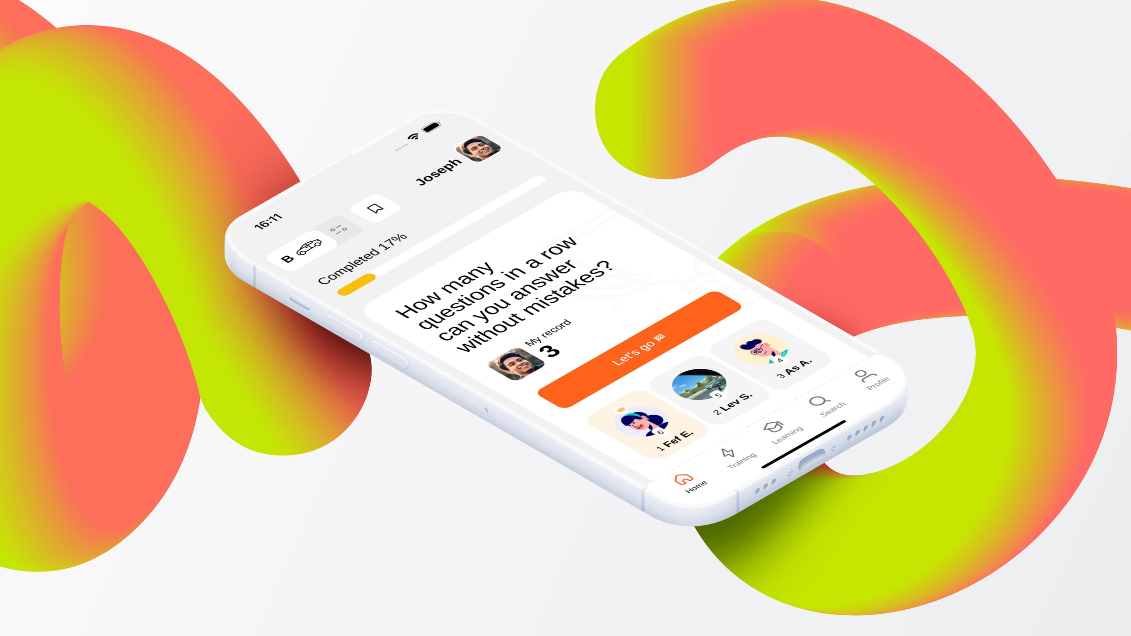 Skillwheel — Theory Learning App Skillwheel — Theory Learning App project screenshot